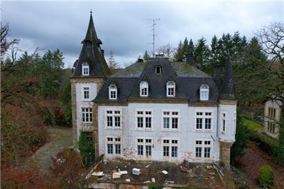 Schloss Buschland heute. Im Volksmund „Château Arabia“ genannt, weil einst ein Scheich dort wohnte
