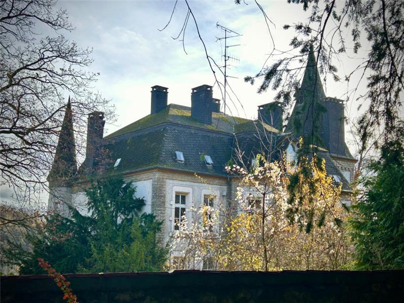 Schloss Buschland heute: Privatbesitz, und leider nicht unter Denkmalschutz
