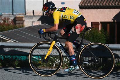 Schmerzhafter Anblick: Primoz Roglic verpasste am Sonntag den Gesamtsieg bei Paris-Nice
