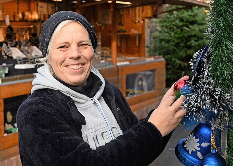„Schön war es nicht“, sagt Standbesitzerin Malou Prott über die Ereignisse auf dem Weihnachtsmarkt
