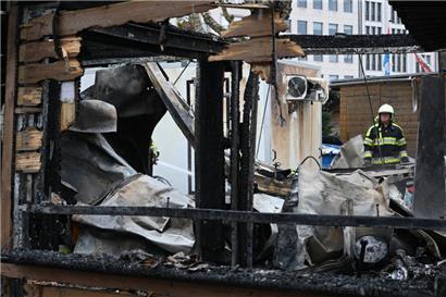 Schöne Bescherung: Auf dem Weihnachtsmarkt in Luxemburg-Stadt hat es gebrannt

