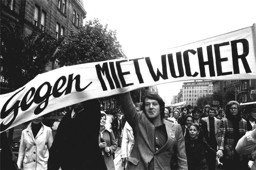 Schon damals Thema: die Wohnungspreise
