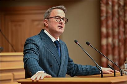 Schreibt auch gerne Nachrichten an seine internationalen Amtskollegen: der selbsternannte „WhatsApp“-Diplomat Xavier Bettel (DP)
