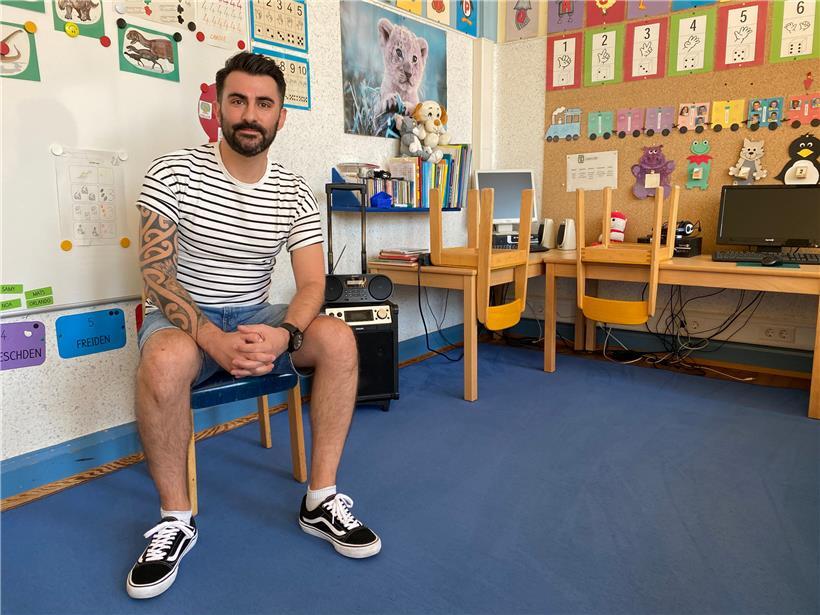 Schulpräsident Cyril Grün glaubt nicht, dass es gut ist, die Kinder unter diesen Bedingungen in die Schule zu schicken
