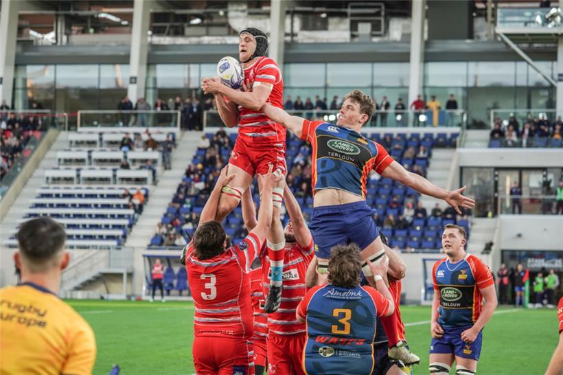 Schweden war der erwartet schwere Gegner für die luxemburgischen Rugby-Herren
