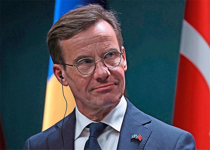 Schwedens Premierminister Ulf Kristersson drang vorerst nicht beim türkischen Präsidenten durch

