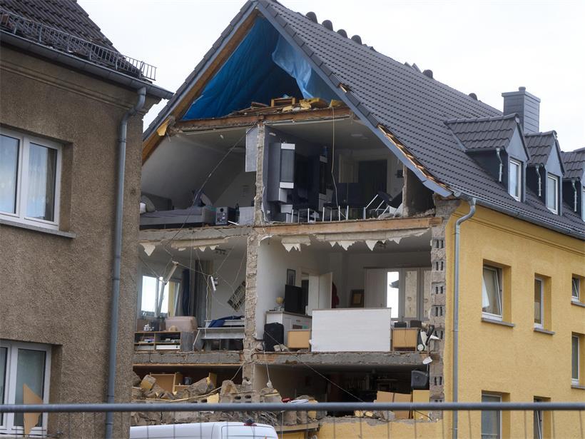 Schwere Unwetter in Rheinland-Pfalz haben im Westerwald erhebliche Schäden an Wohnhäusern verursacht