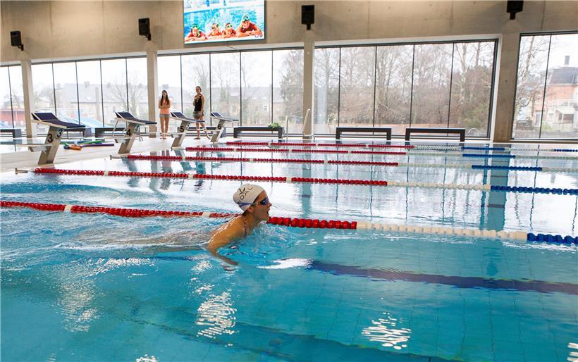 Schwimmen ist momentan nur in Becken erlaubt, die in Bahnen unterteilt sind
