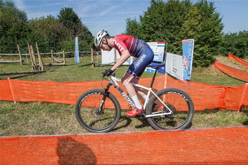 Scott Thiltges kämpfte sich bei hochsommerlichen Temperaturen auf den zweiten Platz
