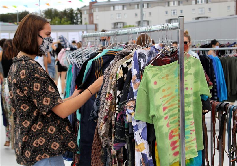 Secondhand-Bekleidung liegt hoch im Kurs