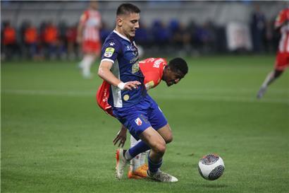 Seid Korac (in Blau) lieferte eine solide Leistung ab
