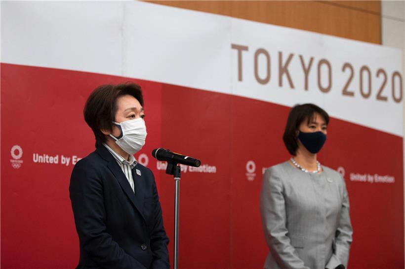 Seiko Hashimoto (links im Bild) will Zuschauer in Tokio zulassen
