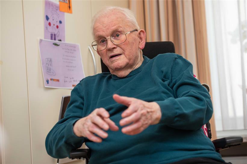 Sein ganzes Leben hat der 95-jährige Roger Ehleringer aus Bascharage im Süden verbracht
