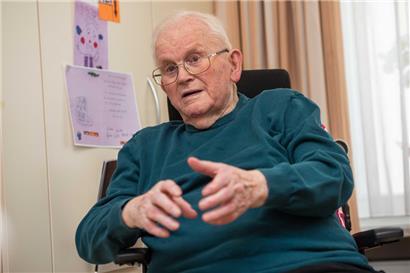 Sein ganzes Leben hat der 95-jährige Roger Ehleringer aus Bascharage im Süden verbracht
