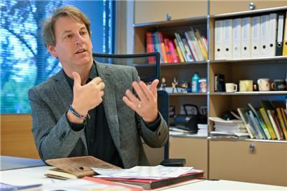 Seit 17 Jahren arbeitet Luc Schmitz beim INLL

