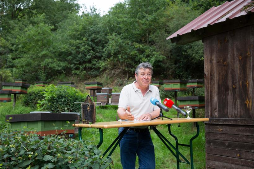 Seit 1968 besitzt Paul Jungels Bienenstöcke und hat seine Leidenschaft 1984 zum ...