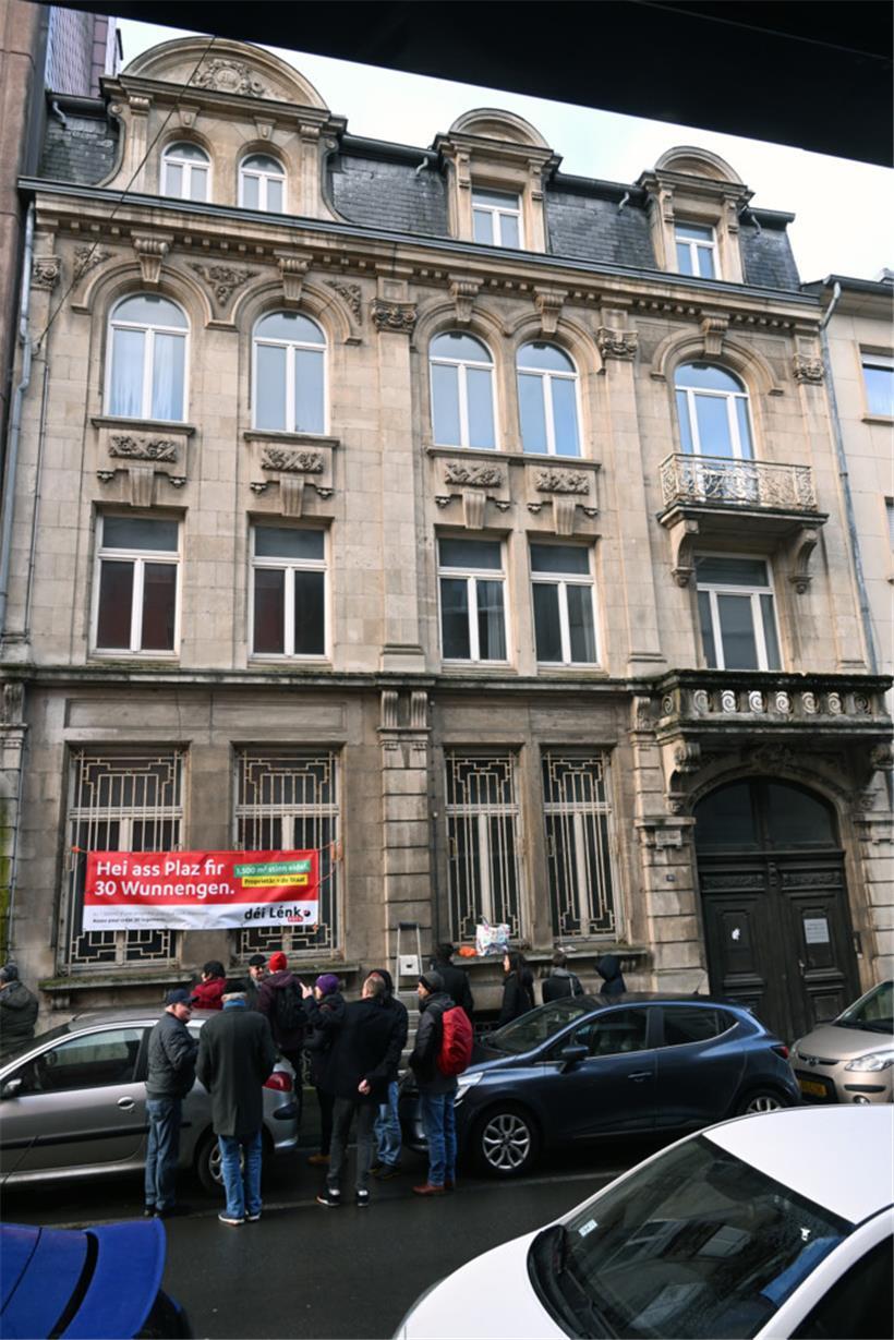 Seit 2017 steht das dem Staat gehörende Gebäude in der Escher Xavier-Brasseur-Straße leer
