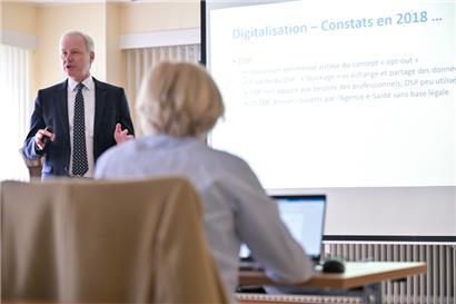 Seit 2018 sei wenig Konkretes in Sachen Digitalisierung des Gesundheitswesens passiert, meint AMMD-Präsident Alain Schmit
