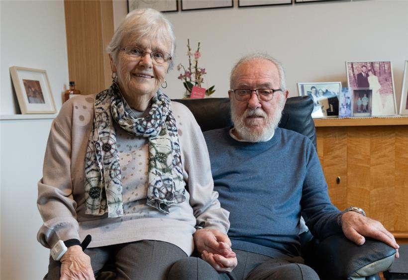Seit 70 Jahren sind Edwige und Emile nun ein Paar und ihre Liebe hält immer noch
