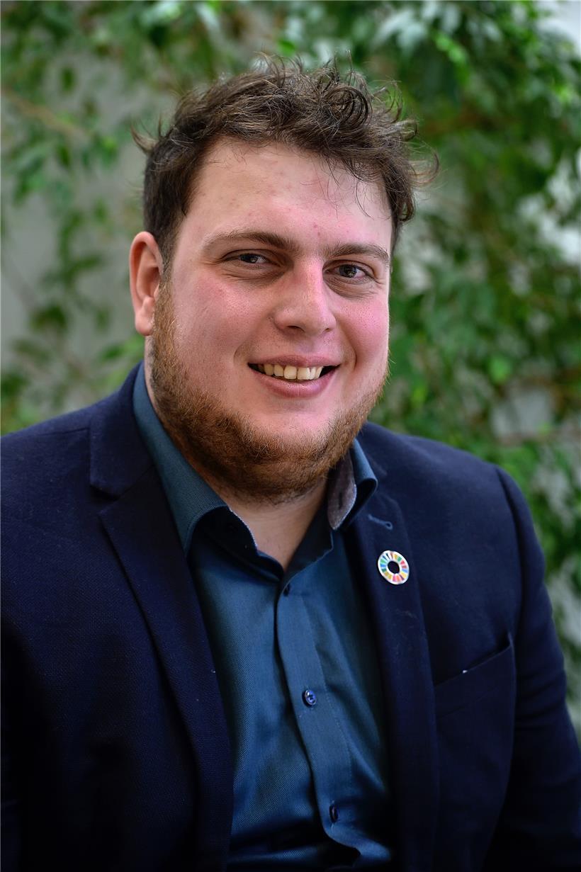 Seit Donnerstag ist der 28-jährige Meris Sehovic neuer Co-Präsident der Partei „déi gréng“
