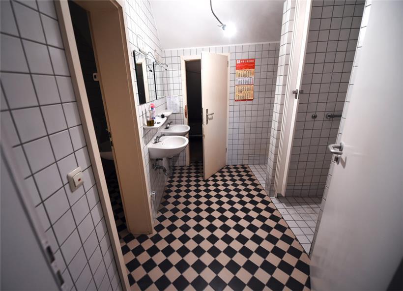 Seit Jahren ungenutzt: die sanitären Einrichtungen in der Bestgenmühle