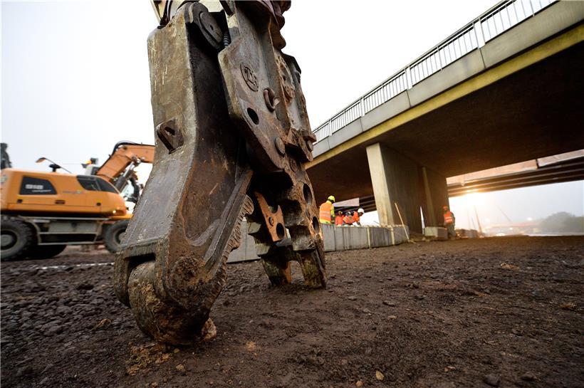 Seit Mitte März stehen alle Bagger im Land still
