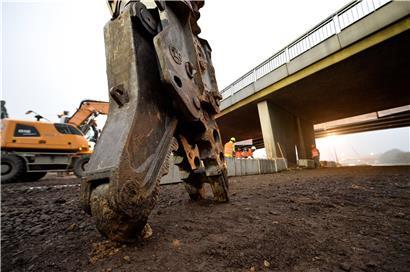 Seit Mitte März stehen alle Bagger im Land still
