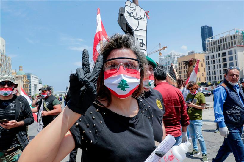 Seit Monaten gibt es Demonstrationen gegen die Regierung und gegen Korruption, so auch am 1. Mai 
