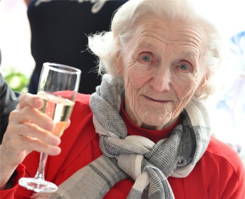 Seit Montag 100 Jahre jung: Marie-Françoise „Mayou“ Delrez
