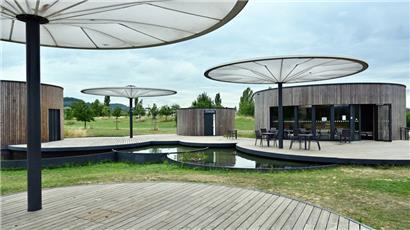 Seit dem 9. Mai ist das kleine Café im Park Belval geöffnet
