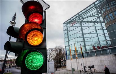 Seit den Landtagswahlen am Sonntag könnte in Deutschland die CDU auch auf Bundesebene eine Ampelkoalition vor die Nase gesetzt bekommen

