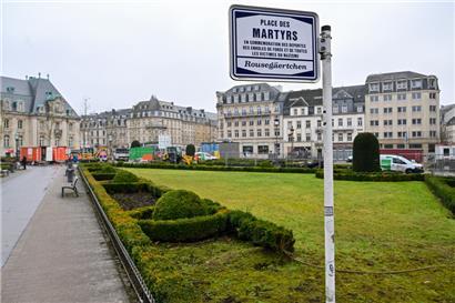 Seit einem Brand im September 2019 blieb das Parkhaus am „Rousegäertchen“ geschlossen
