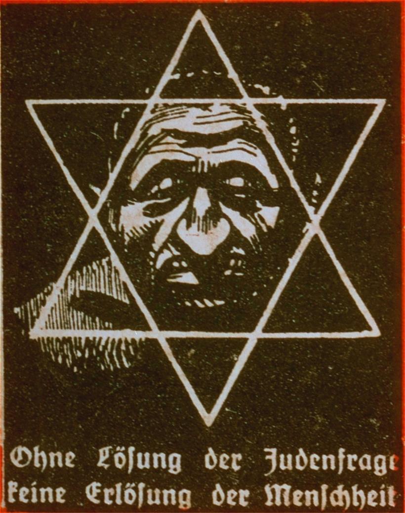 Seite aus dem antisemitischen Kinderbuch „Trau keinem Fuchs auf grüner Heid und ...