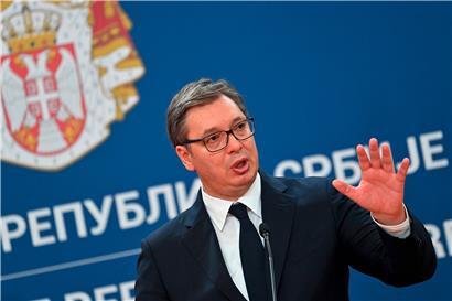 Serbiens Präsident Aleksandar Vucic hat es offensichtlich nicht eilig mit den EU-Beitrittsverhandlungen
