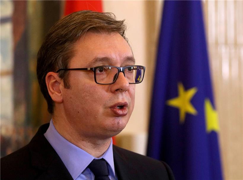 Serbiens Präsident Aleksandar Vucic sitzt zu fest im Sattel, als dass er um sein Amt bangen müsste
