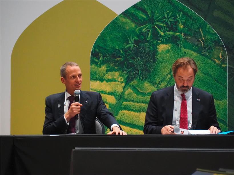 Serge Wilmes (l.) sieht Luxemburg in einer wichtigen Rolle
