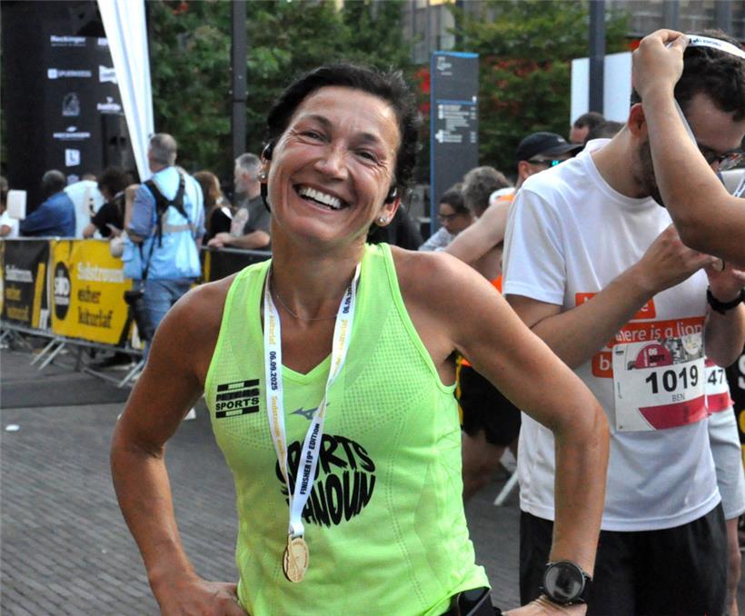 Shefi Xhaferaj triumphierte über 21,1 km