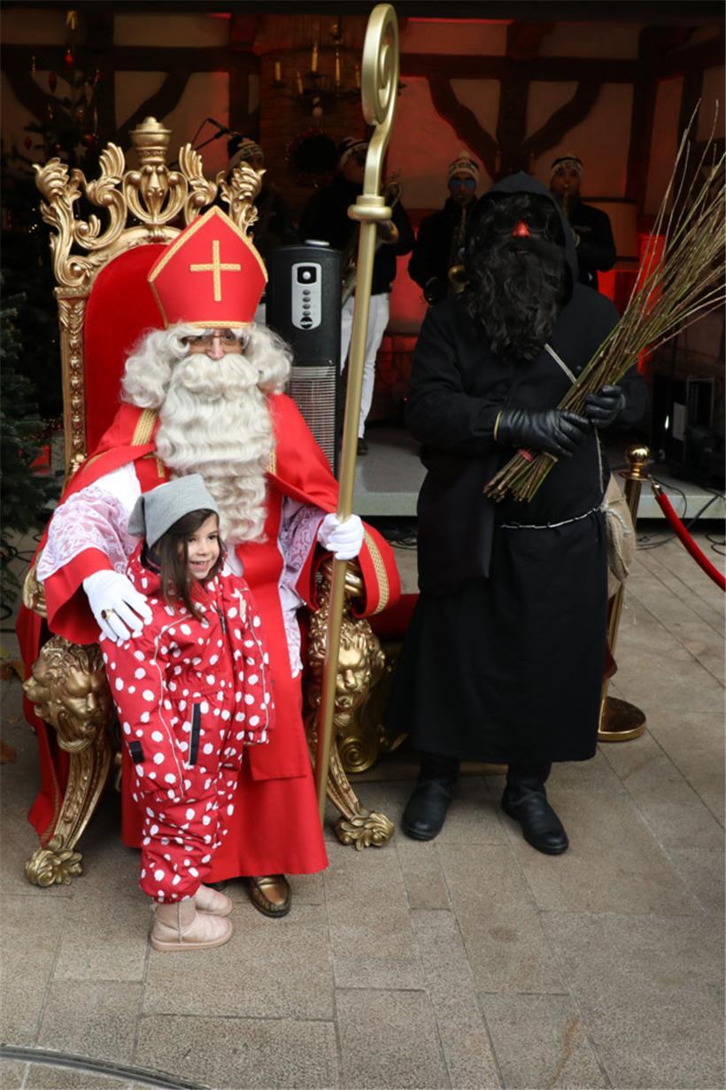 Sicher in den Armen des „Kleeschen“
