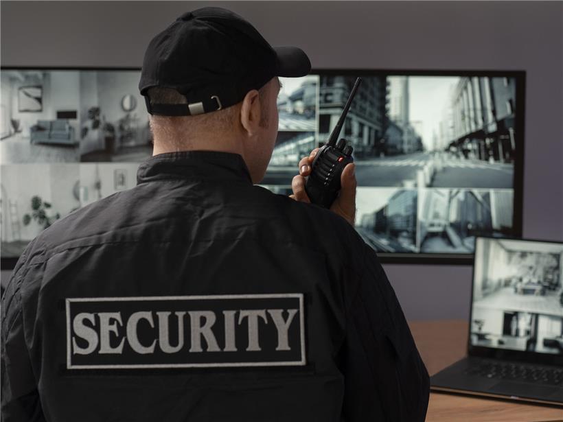 Sicherheitsagent in Ausbildung – Schüler lernen neuen Beruf im Bereich Sicherheit und Schutzmaßnahmen