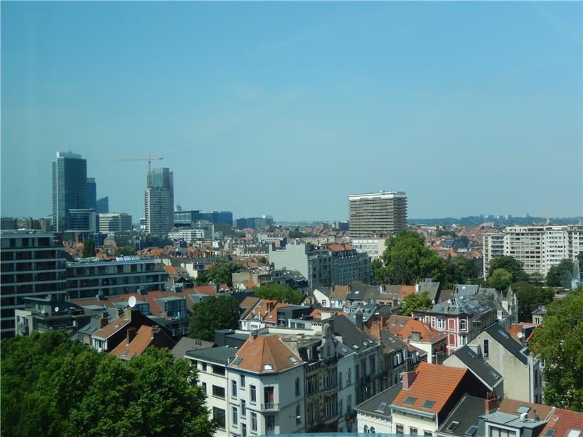 Sicht auf die belgische Hauptstadt
