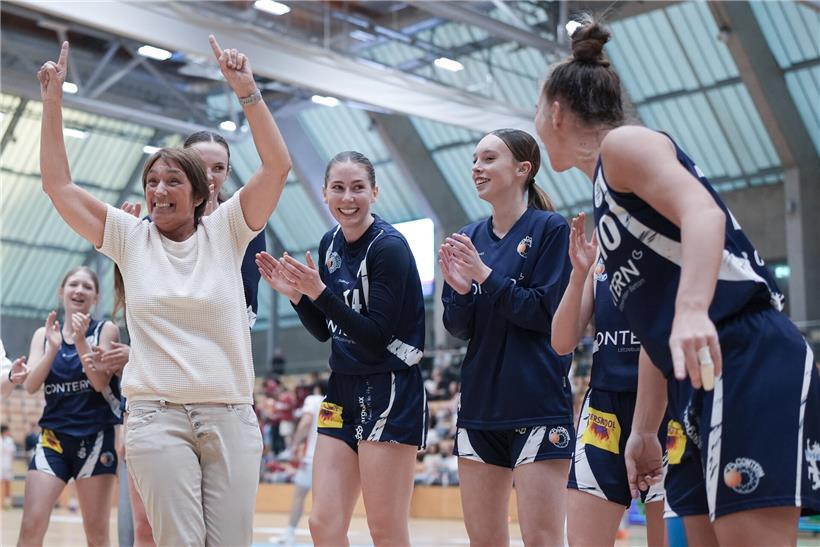 Fabienne Fuger, weibliche Basketballtrainerin aus Contern, bricht als seltene Frau im Luxemburger Mannschaftssport Barrieren