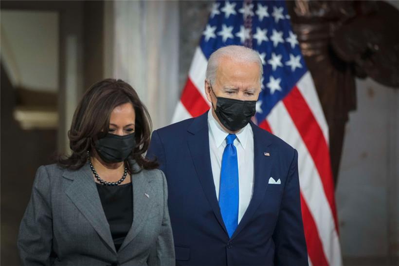 Sie versuchen, die Soft Power der USA wieder zu stärken: US-Präsident Joe Biden und Vizepräsidentin Kamala Harris 
