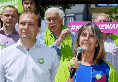 Sie wollen es richten: François Benoy und Claudie Reyland
