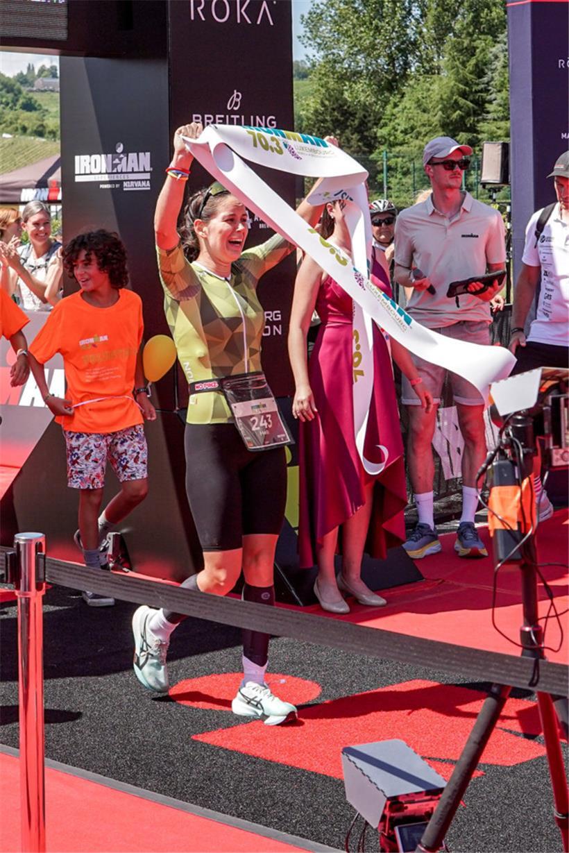 Siegerin bei den Damen: Hella Haak aus Deutschland