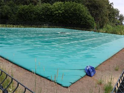 Riesentrampolin-artige Wasserpochette für Kinder, sammelt Regenwasser zur Gartenbewässerung und Feuerwehrreserve