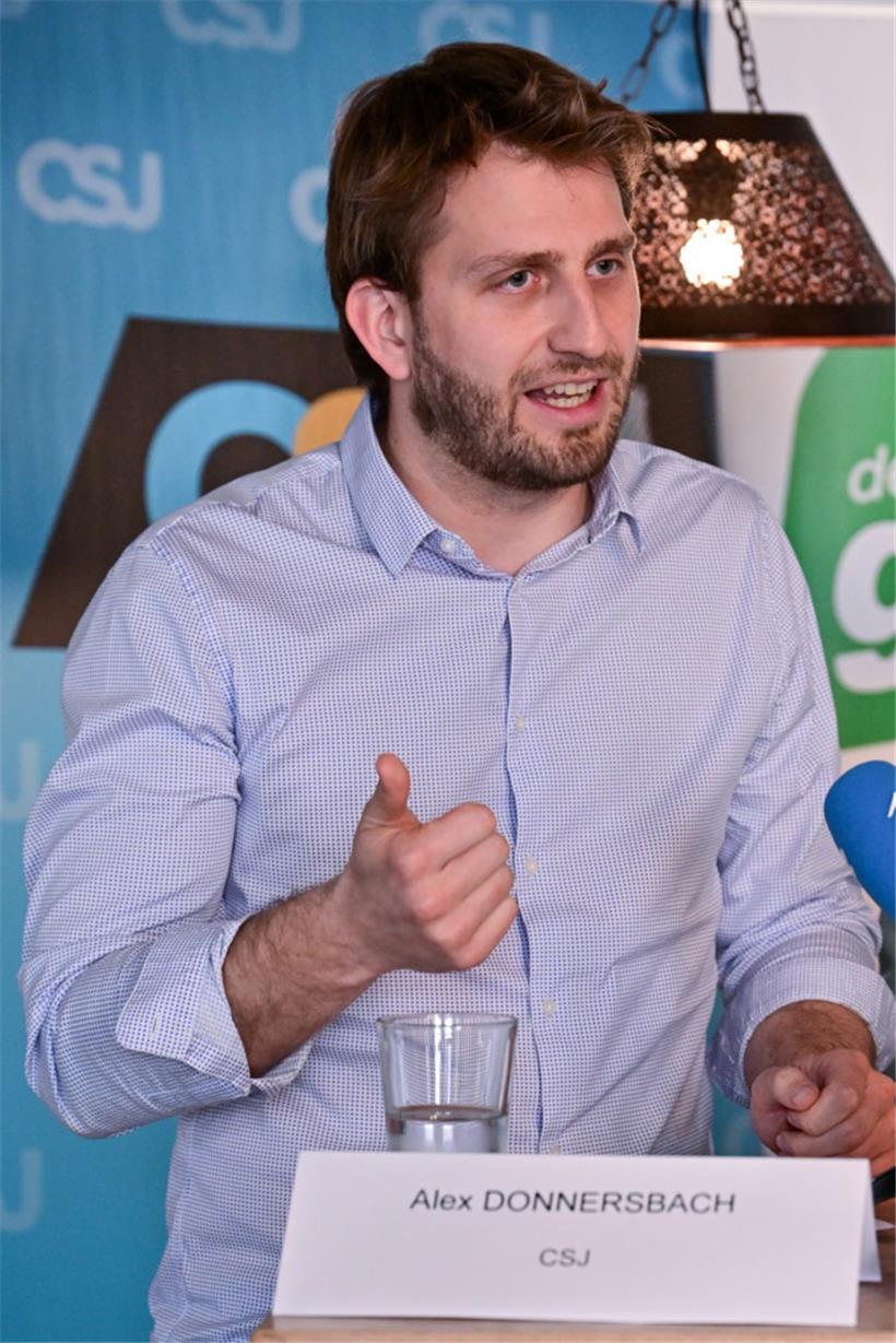 Sieht die Kommunalwahlen durchaus als Stimmungstest für die Nationalwahlen: CSJ-Präsident Alex Donnersbach
