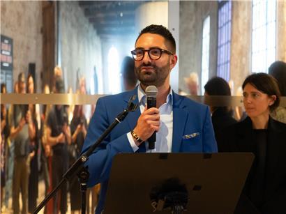 Kulturminister Eric Thill eröffnet luxemburgischen Pavillon bei Biennale als Verfechter der Kunstfreiheit