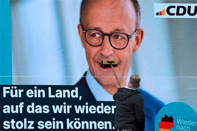 Sieht sich als Vertreter einer neuen Mehrheit im Land: Unionskanzlerkandidat Friedrich Merz
