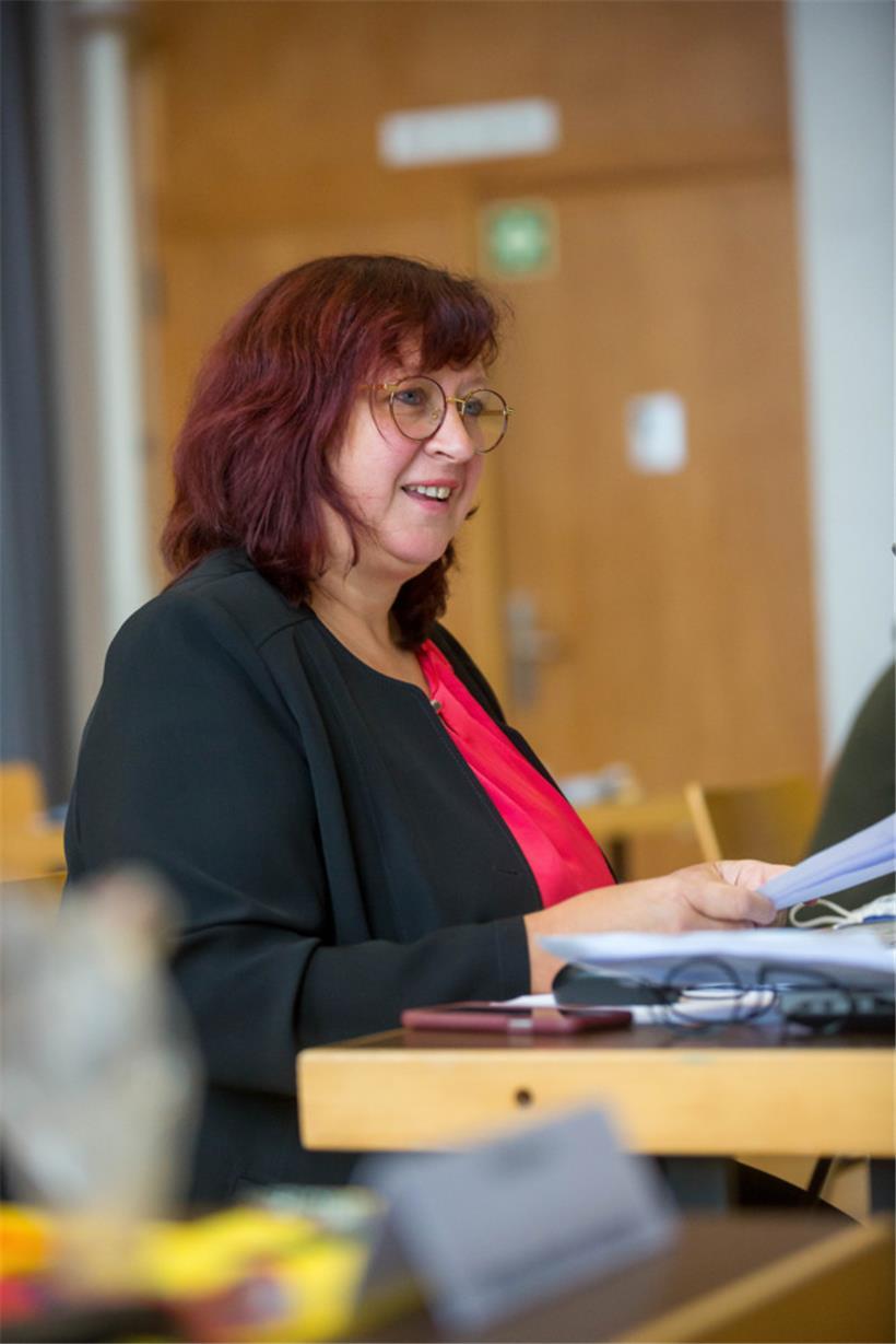 Simone Asselborn-Bintz, Bürgermeisterin der Gemeinde Sanem
