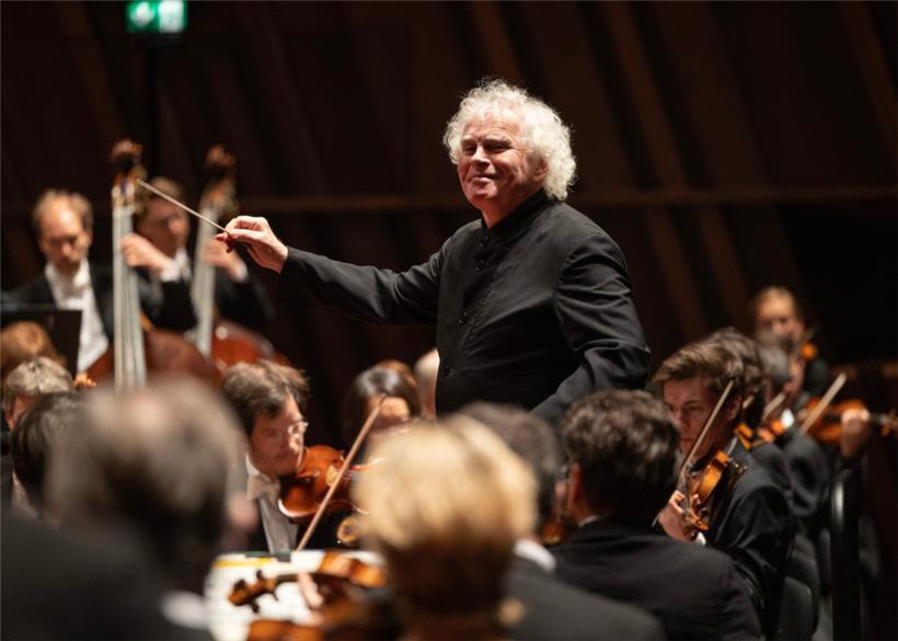 Sir Simon Rattle hat Effekte nicht nötig
